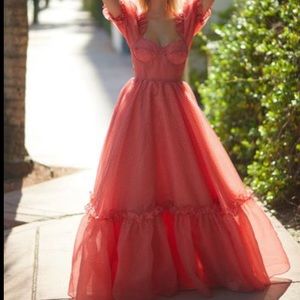 Selkie Cotton gingham ritz dress